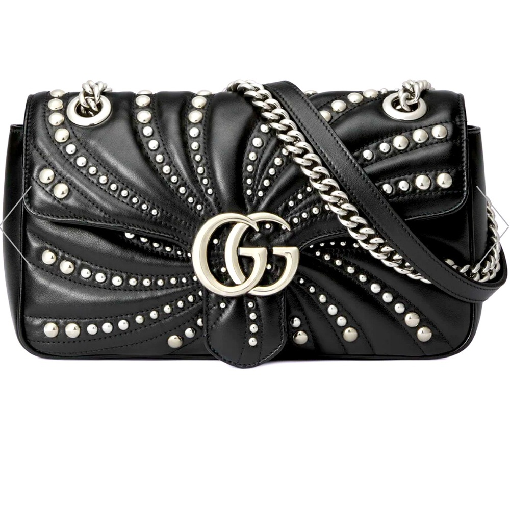 Gucci Marmont Rare Studded Bag!